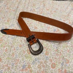 Jenny And The Boys Cognac Leather Belt